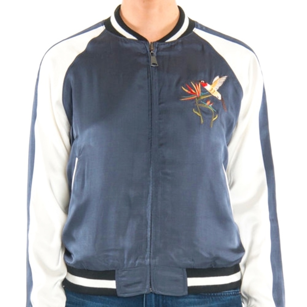 EI8HTDREAMS LA - Ron Herman/Fred Segal - Large Reversible Sukajan Bomber Jacket!